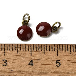 Breloques en laiton émaillé&nbsp;KK-H487-22AB-04