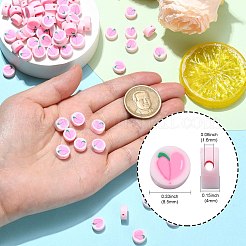 200 Stück handgefertigte Fimo-Perlen&nbsp;CLAY-CJ0001-85