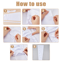 Remplacement de la fermeture éclair de la robe de mariée&nbsp;AJEW-WH0609-837B-02