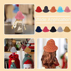 DIY-Set zum Herstellen von gewebten Wollgarnmützen und -ohrringen&nbsp;DIY-TA0011-32