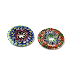 Handgemachte Glasperlen Millefiori&nbsp;LAMP-A155-01B