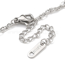 Bracelets à chaînes multibrins en acier inoxydable 304&nbsp;BJEW-H618-19P