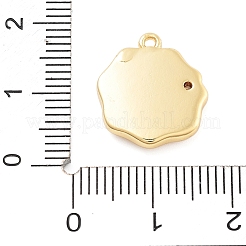 Cremagliera pendenti in ottone placcatura&nbsp;KK-L217-001G-03