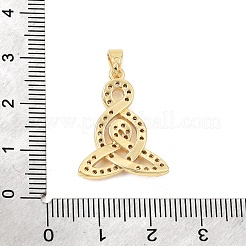 Messing micro pave klare zirkonia anhänger&nbsp;CU-CBA2A11-03G
