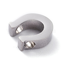 Breloques en acier inoxydable 304 anti-ternissement&nbsp;LS-STAS-O139-08P