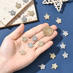 Pendenti con strass in lega 20 pz 2 colori&nbsp;FIND-YW0010-37