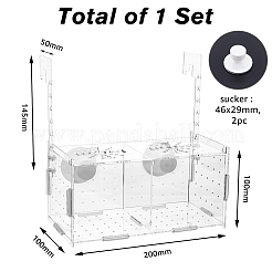 Fischzuchtbox aus Kunststoff&nbsp;DIY-WH0453-46B