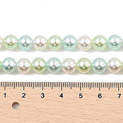 Perles de verre nacrées cuites au four&nbsp;PEAR-H019-02C-08