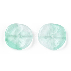 Perles de verre transparentes de peinture de cuisson&nbsp;DGLA-N004-04