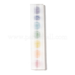 Bijoux en bâton gravé avec symbole des sept chakras&nbsp;AJEW-U002-09