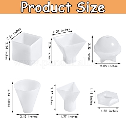 6 Stil Silikonformen&nbsp;DIY-SZ0006-46