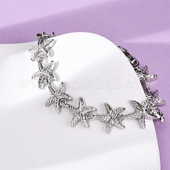 Messing Link Armbänder für Frauen&nbsp;BJEW-H209-01P