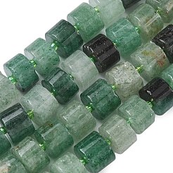 Natürliche grüne Erdbeere Quarzperlen Stränge&nbsp;G-C270-I05-01