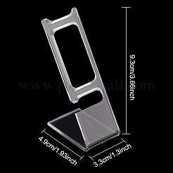 Espositori per orologi con schienale inclinato in plastica&nbsp;ODIS-WH0030-16