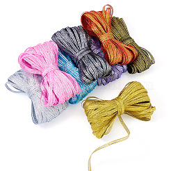 8 Bündel Polyester-Glitzer-Powerbänder&nbsp;OCOR-TA0002-93