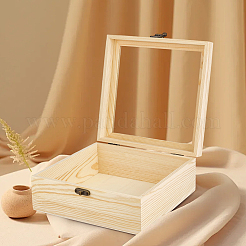 Aufbewahrungsboxen aus Holz&nbsp;WOCR-CL0001-01B