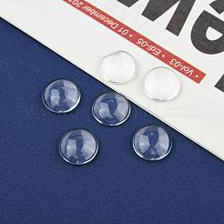 Cabochon in vetro trasparente&nbsp;GGLA-R026-12mm
