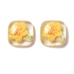 Cabochon in resina trasparente&nbsp;RESI-G034-A03