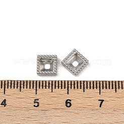 Supports de cabochons en strass en acier inoxydable 304&nbsp;STAS-G356-04P-04