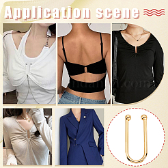 Bikini-Clips aus Legierung&nbsp;FIND-WH0436-99C-G