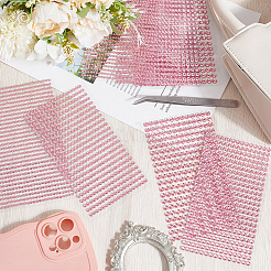 8 Stück 4 Stile Acryl-Strass-Aufkleber.&nbsp;DIY-CP0012-18A