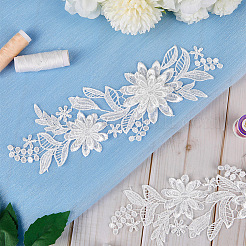 Wasserlösliche Polyester-Stickapplikationen&nbsp;LS-DIY-WH0304-667A