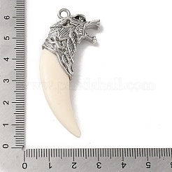 Gros pendentifs loup en alliage de style tibétain&nbsp;X-FIND-A042-04AS