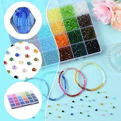 138 g transparente Acrylperlen in zwei Farben&nbsp;TACR-FS0001-69