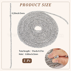 5 Yards hohles PVC-Schlauchkabel aus synthetischem Gummi&nbsp;DIY-WH20002-646