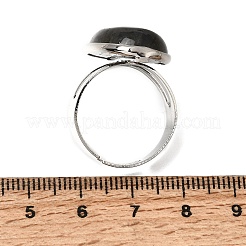 Verstellbare offene Manschettenringe aus Messing für Damen&nbsp;GG-CBA7610-09P