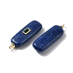 Anhänger aus natürlich gefärbtem Sesamjaspis in Lapislazuli-Optik&nbsp;KK-Z137-04G