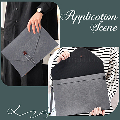 Pochettes rectangulaires en cuir PU&nbsp;AJEW-WH20070-208A