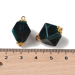 Pendenti in acrilico bicolore&nbsp;MACR-C033-07D