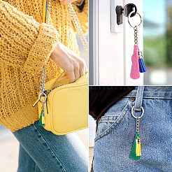 Kit de fabrication de porte-clés pendentif en acrylique en forme de haut-parleur&nbsp;DIY-TA0009-15