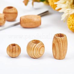 60pcs 3 Stil Holzperlen&nbsp;WOOD-OC0001-93