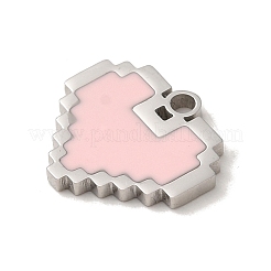 304 Edelstahl-Emaille-Anhänger&nbsp;X-STAS-L022-005P