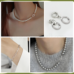10 pz anelli a molla in ottone&nbsp;KK-ME0004-13P