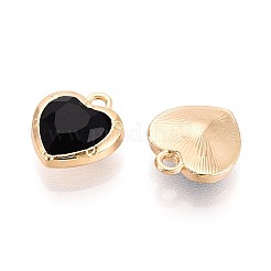 Legierung Rhinestone-Charme&nbsp;PALLOY-T092-23G