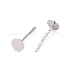 Anlaufschutz rhodiniert 925 Sterling Silber Ohrstecker Zubehör&nbsp;X-STER-A003-80