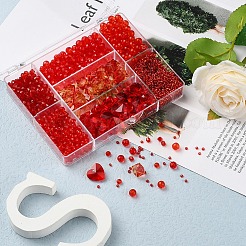 DIY Schmucksets der roten Serie&nbsp;DIY-YW0002-94B