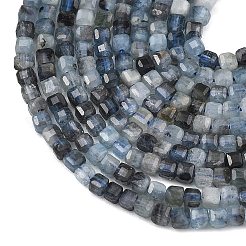 Natürliche teufelsblaue Aquamarin-Perlenstränge&nbsp;G-NH0073-C01-2mm