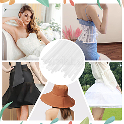 Deshuesado de plástico pp para el bullicio del vestido de novia&nbsp;FIND-BC0004-30B