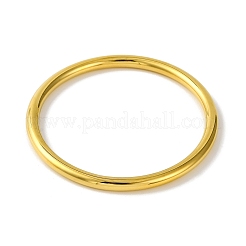 Ionenplattierung (IP) schlichte Armreifen aus 304 Edelstahl für Frauen&nbsp;BJEW-B104-32B-G