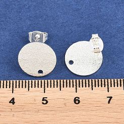 Boucles d'oreilles à tige en acier inoxydable 304&nbsp;STAS-Z021-C-01S