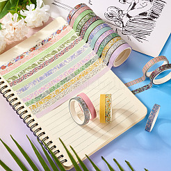 20 Rollen Papierklebeband-Set&nbsp;DIY-TAC0023-42D