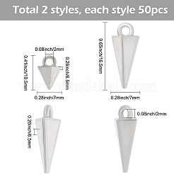 100pcs 2 Arten Legierungsanhänger&nbsp;FIND-SC0019-86P