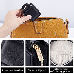 Mini boîtes de rangement pour bagues en cuir PU&nbsp;CON-BBC0001-31A