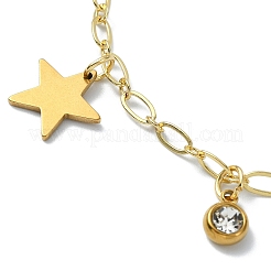 Bracelets à breloques en acier inoxydable 304 pour femmes&nbsp;BJEW-JB11363
