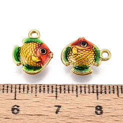 Ionenplattierung (IP) 304 Edelstahl Emaille Charms&nbsp;STAS-N114-10G