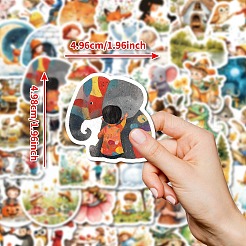 50 x Papieraufkleber mit Cartoon-Märchenmotiven.&nbsp;STIC-C012-14